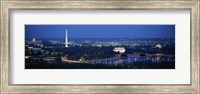 Panoramic view of Washington DC Fine Art Print