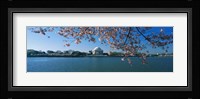 Monument at the waterfront, Jefferson Memorial, Potomac River, Washington DC, USA Fine Art Print