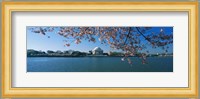 Monument at the waterfront, Jefferson Memorial, Potomac River, Washington DC, USA Fine Art Print