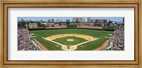 Cubs playing in Wrigely Field, USA, Illinois, Chicago Fine Art Print