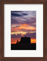 Barn at Sunset Fine Art Print
