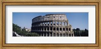 Facade Of The Colosseum, Rome, Italy Fine Art Print