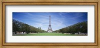 The Eiffel Tower from a Distance, Paris, France Fine Art Print