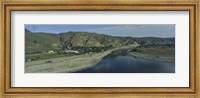 High angle view of Columbia River, Washington State, USA Fine Art Print