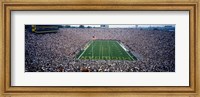 University Of Michigan Football Game, Michigan Stadium, Ann Arbor, Michigan, USA Fine Art Print