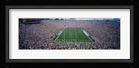 University Of Michigan Football Game, Michigan Stadium, Ann Arbor, Michigan, USA Fine Art Print