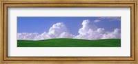 USA, Washington, Palouse, wheat and clouds Fine Art Print