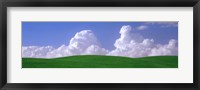 USA, Washington, Palouse, wheat and clouds Fine Art Print