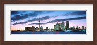 Toronto Skyline from the lake, Ontario Canada Fine Art Print