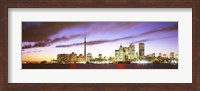 Toronto skyline at dusk, Ontario Canada Fine Art Print