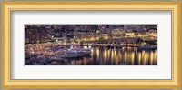 Harbor, Monte Carlo, Monaco Fine Art Print