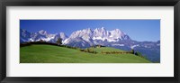Ellmau Wilder Kaiser Tyrol Austria Framed Print