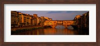 Ponte Vecchio Arno River Florence Italy Fine Art Print