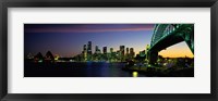 Sydney Australia at dusk Fine Art Print