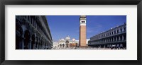 A Square in Venice Italy Fine Art Print