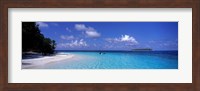 Tropical Beach Ihru Maldives Fine Art Print