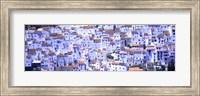 White washed buildings, Casares, Andalucia, Spain Fine Art Print
