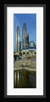Mosque and Petronas Towers Kuala Lumpur Malaysia Fine Art Print