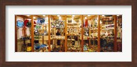 Glassworks display in a store, Murano Glassworks, Murano, Venice, Italy Fine Art Print