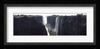 Waterfall, Victoria Falls, Zambezi River, Zimbabwe Fine Art Print