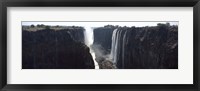 Waterfall, Victoria Falls, Zambezi River, Zimbabwe Fine Art Print
