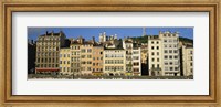 Buildings In A City, Lyon, France Fine Art Print