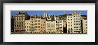 Buildings In A City, Lyon, France Fine Art Print