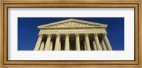 Low angle view of a government building, US Treasury Department, Washington DC, USA Fine Art Print