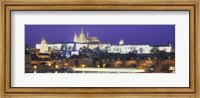 Hradcany Castle and Charles Bridge Prague Czech Republic Fine Art Print