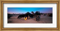 Bedouin Camp, Tunisia, Africa Fine Art Print