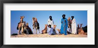 Tuareg Camel Riders, Mali, Africa Fine Art Print