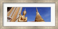 Wat Phra Kaeo Statue, Grand Palace, Bangkok, Thailand Fine Art Print
