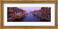 Buildings along a canal, Cannaregio Canal, Venice, Italy Fine Art Print