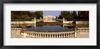 Canal in front of a building, Brenta Canal, Villa Pisani, Venice, Italy Fine Art Print