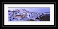 White washed buildings, Santorini, Greece Fine Art Print