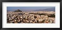 Aerial View of Athens, Greece Fine Art Print