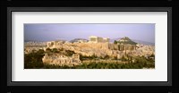 High angle view of buildings in a city, Acropolis, Athens, Greece Fine Art Print