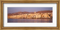 Ermoupoli at sunset, Syros, Greece Fine Art Print