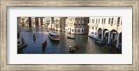 Gondolas in the Canal, Venice, Italy Fine Art Print