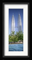 Malaysia, Kuala Lumpur, View of Petronas Twin Towers Fine Art Print