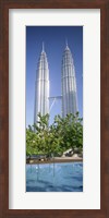 Malaysia, Kuala Lumpur, View of Petronas Twin Towers Fine Art Print