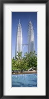 Malaysia, Kuala Lumpur, View of Petronas Twin Towers Fine Art Print