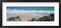 High angle view of waves in the ocean, Atlantic Ocean, Bermuda Fine Art Print