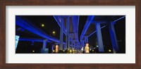 Low Angle View Of An Overpasses, Shanghai, China Fine Art Print