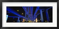Low Angle View Of An Overpasses, Shanghai, China Fine Art Print