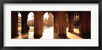 Tourists in a building, Venice, Italy Fine Art Print