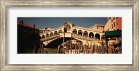 Bridge over a canal, Venice, Italy Fine Art Print