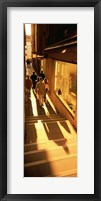 High angle view of tourists in a city, Venice, Italy Fine Art Print