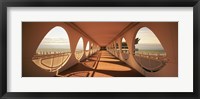 Corridor of a building, Lignano Sabbiadoro, Italy Fine Art Print