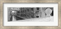 Bridge Over A Canal, Bridge Of Sighs, Venice, Italy Fine Art Print